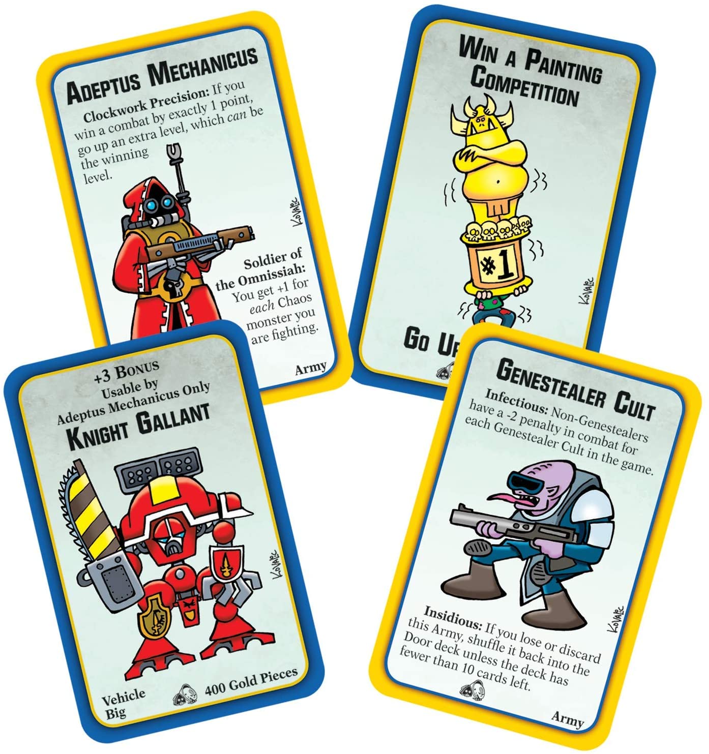 Munchkin : Warhammer 40,000 - Cults and Cogs Expansion